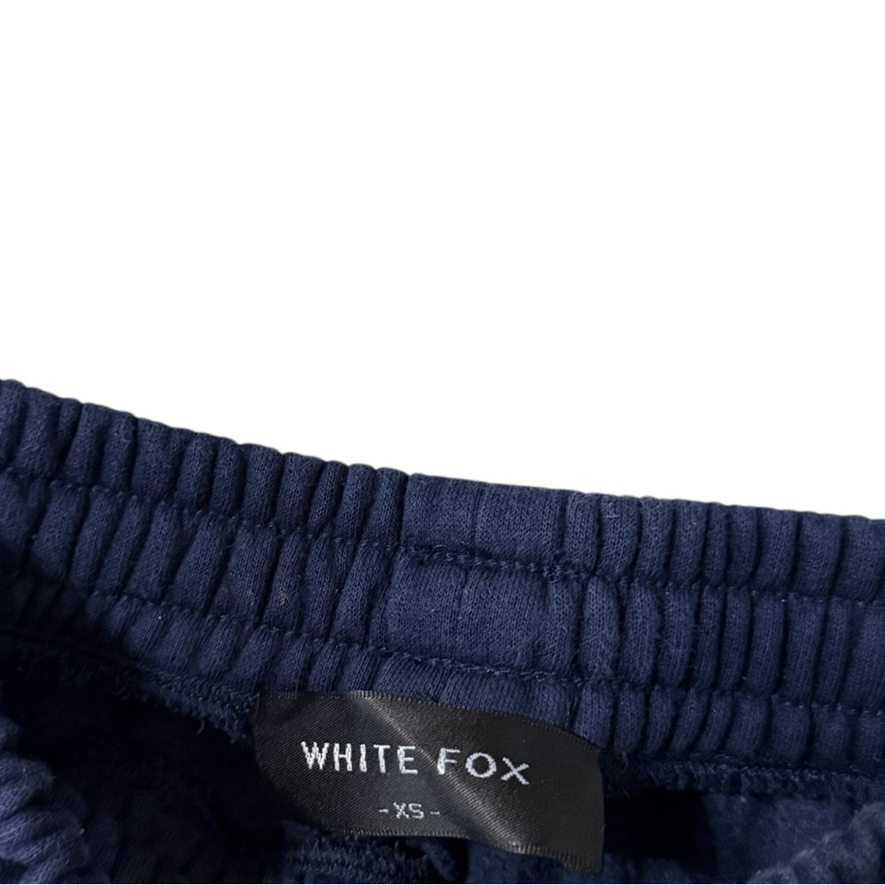 WHITE FOX BOUTIQUE Era 8 Graphic Navy Fleece Joggers Sweatpants - Picture 4 of 7